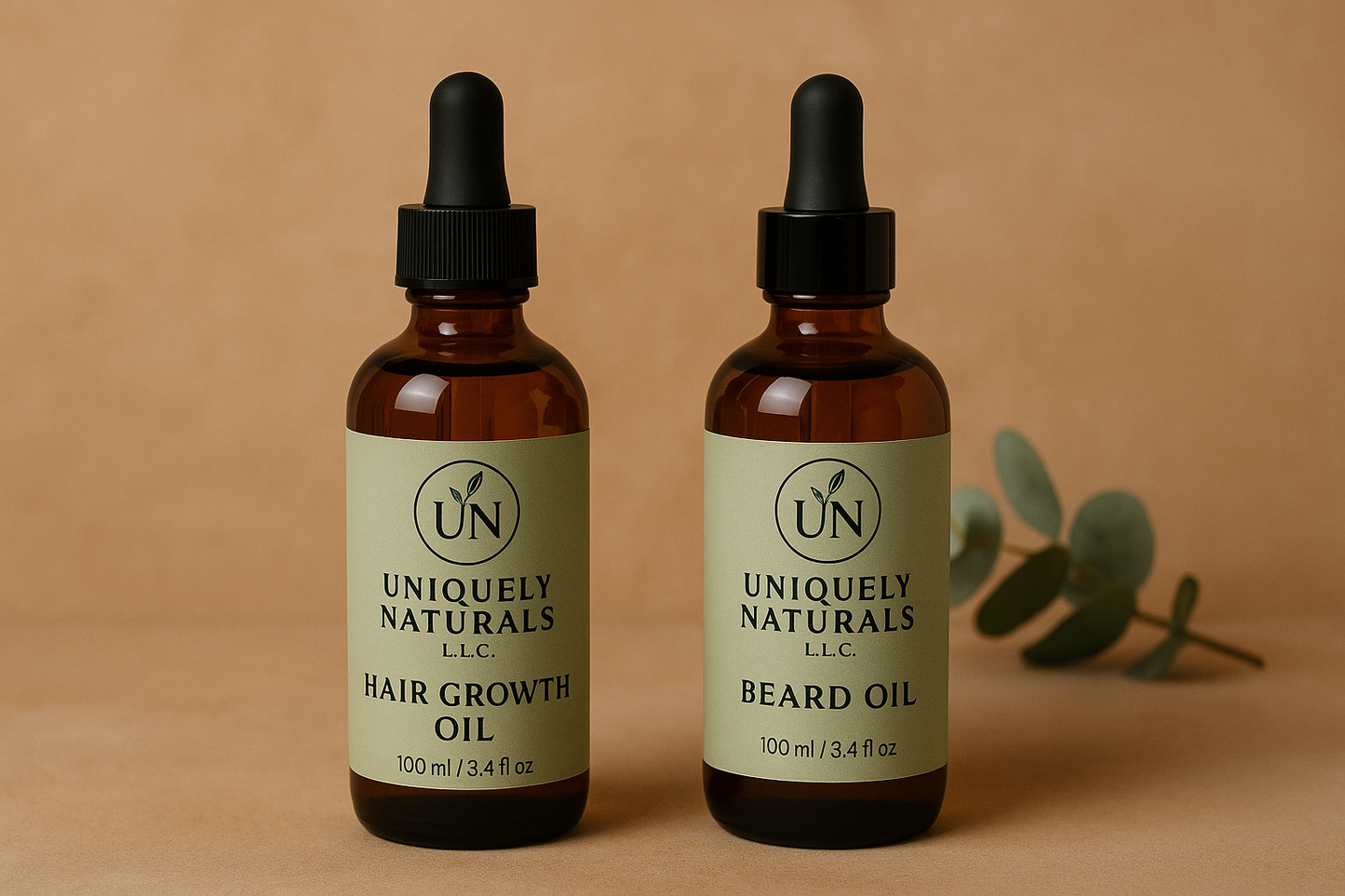 Trio Bundle - Hair Oil + Beard Oil + Body Butter (reg or medicated)